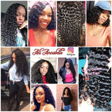 Brazilian Remy Deep Wavy Human Hair Wigs With Bundles-8