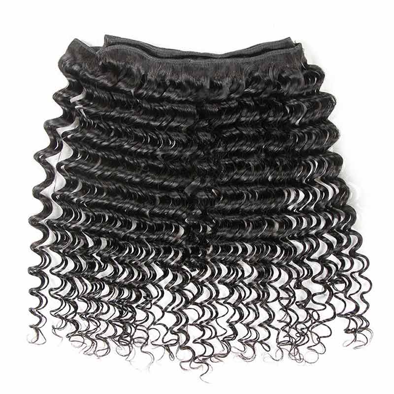 Brazilian Remy Deep Wavy Human Hair Wigs With Bundles-7