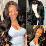 Ali Annabelle Body Wave Lace Front Human Hair Wigs Pre Plucked Peruvian Remy Lace Wig