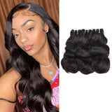 Ali Annabelle Malaysian Double Drawn Body Wave Human Hair Bundles