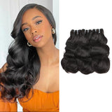 Ali Annabelle Malaysian Double Drawn Body Wave Human Hair Bundles