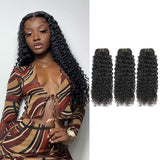 Ali Annabelle Indian Remy Kinky Curly Human Hair Weave Bundles