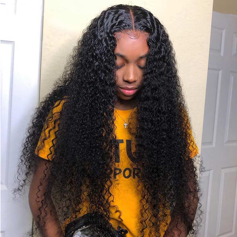 Ali Annabelle Full Lace Human Hair Wigs Curly Hairstyle 2021 14-24inches Long Length