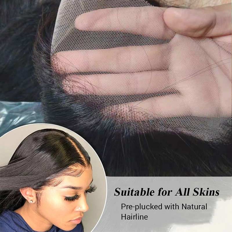 Ali Annabelle 5x5 13x4 Undeteble HD Lace Wig Skin Melt Well Frontal Wig