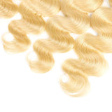 Blonde Peruvian Wavy Weave Human Hair Bundles-7