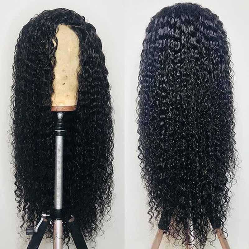 Ali Annabelle Virgin Curly Human Hair Wigs 4x4 Premade Lace Closure Wig