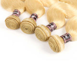 Ali Annabelle 613 Honey Blonde Peruvian Body Wave Weave Human Hair Bundles