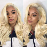 Ali Annabelle 613 Honey Blonde Peruvian Body Wave 13x4 Lace Front Human Hair Wigs