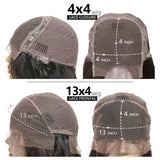 Ali Annabelle Honey Blonde And Brown Highlights Wigs on Black Hair 150% Density Body Wave Virgin Human Hair Wigs
