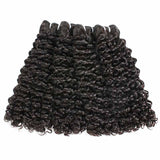 Ali Annabelle Double Drawn Kinky Curly Brazilian Malaysian Human Hair Weave Bundles
