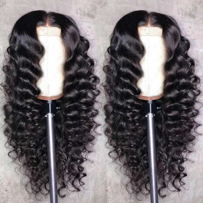 Ali Annabelle 4x4 Premade Wig Loose Deep Wave Lace Closure Human Hair Wigs