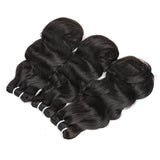 Malaysian Double Drawn Body Wavy Human Hair Bundles-6
