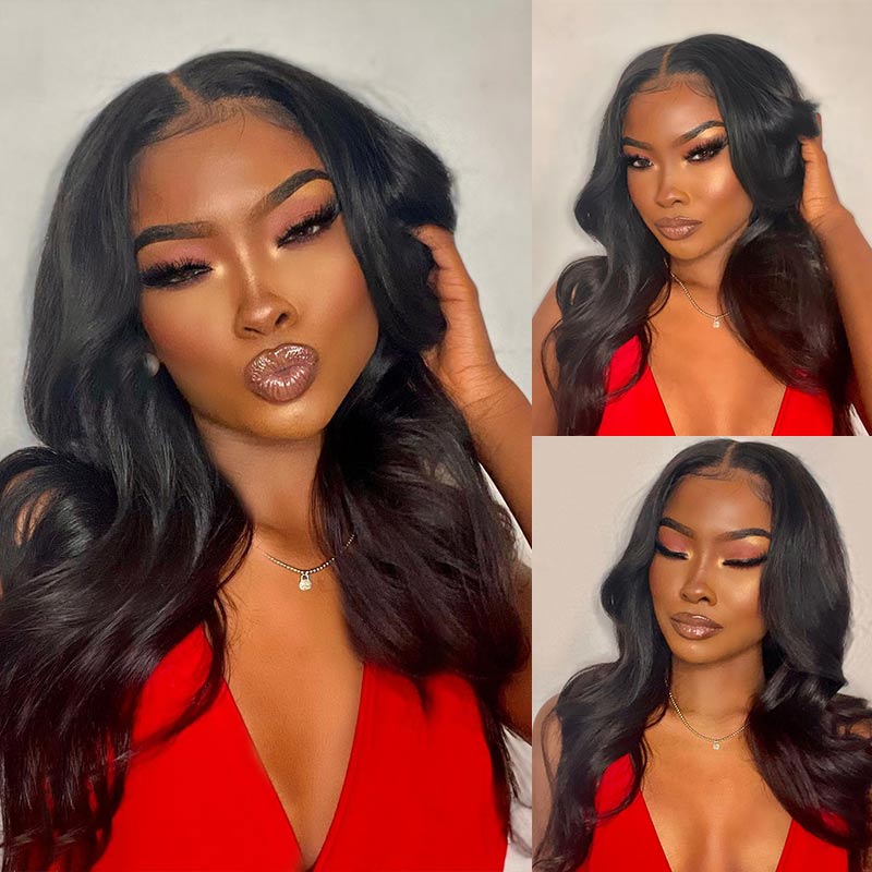 Ali Annabelle Body Wave HD Lace Wig 5*5 13*4 Realistic Scalp Undeteble Lace Wigs