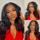 Ali Annabelle Body Wave HD Lace Wig 5*5 13*4 Realistic Scalp Undeteble Lace Wigs