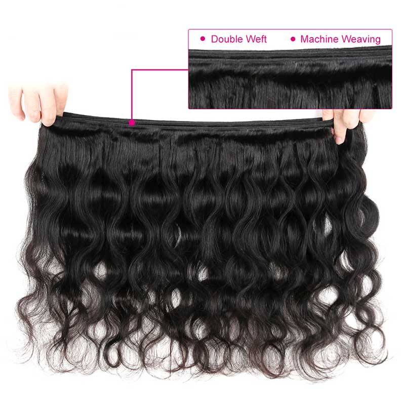 Ali Annabelle Peruvian Body Wave Hair With 4x4 Lace Closure Virgin Human Hair Bundles With Closure