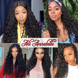 Ali Annabelle Brazilian Water Wave Human Hair Bundles Wet and Wavy Hair