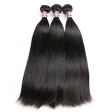Peruvian Straight Double Drawn Human Hair Weave Bundles-6