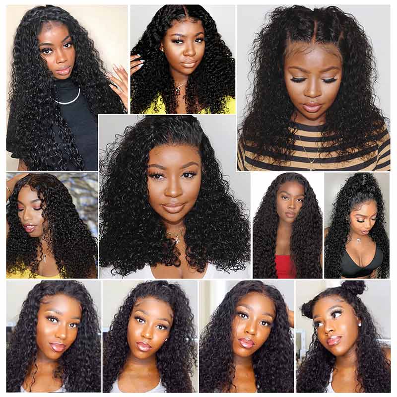 Ali Annabelle Indian Remy Kinky Curly Human Hair Weave Bundles