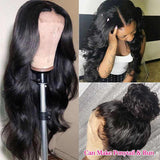 Ali Annabelle Brazilian Body Wave Pre-Plucked 4x4 Lace Closure Human Hair Wigs