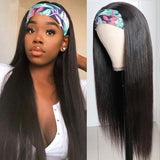 Ali Annabelle Headband Wigs Straight Human Hair Wigs Fast Install Glue-less Wig