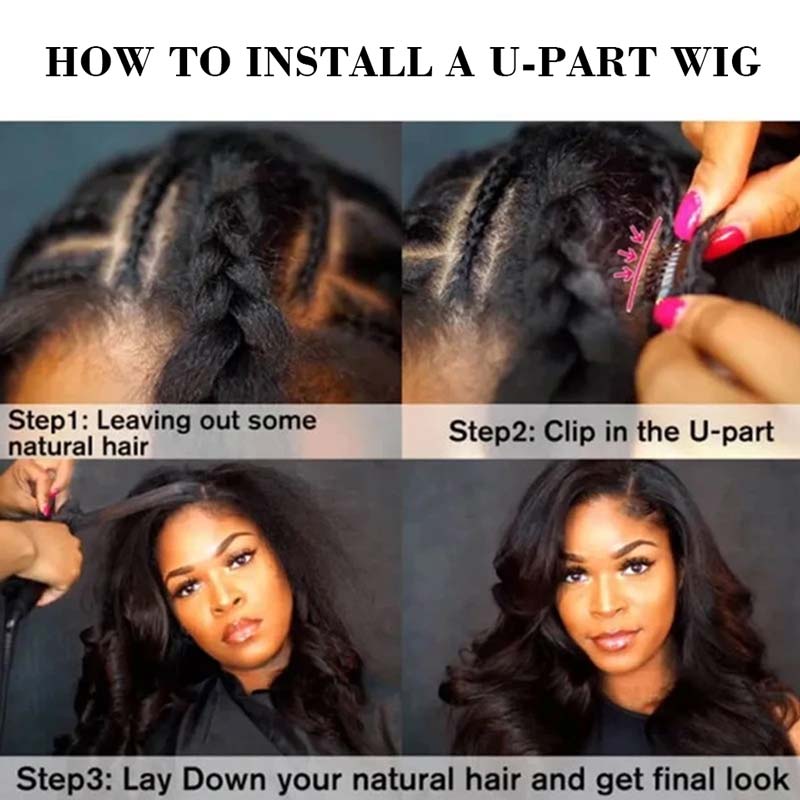 Ali Annabelle Upart Wig Glueless Straight Human Hair Wigs