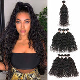 Malaysian Weave Water Wavy Human Hair Extensions-6