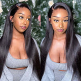 Ali Annabelle Straight HD Lace Wig 5x5 Lace Closure Human Hair Wigs