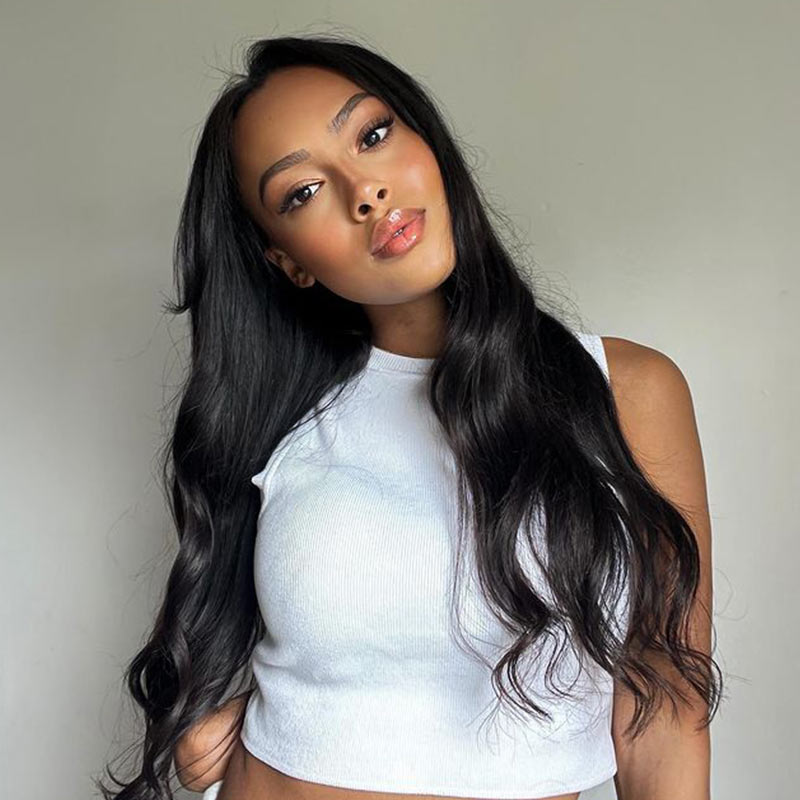 Ali Annabelle Body Wave HD Lace Wig 5*5 13*4 Realistic Scalp Undeteble Lace Wigs