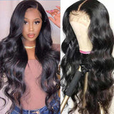 Ali Annabelle Body Wave Lace Front Human Hair Wigs Pre Plucked Peruvian Remy Lace Wig