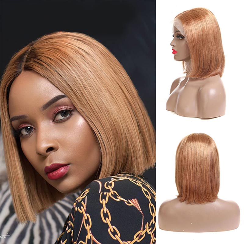 Ali Annabelle Pink Grey Purple Blue Green Yellow Red Orange Colored Straight BoB Wig