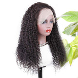 Ali Annabelle 360 Lace Frontal Wig Virgin Brazilian Curly Human Hair Wigs Pre Plucked with Baby Hair Natural Hairline