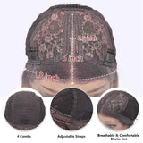 Ali Annabelle Highlight Brown Straight Wig Honey Blonde 4/27 T Part Lace Colored Human Hair Wigs