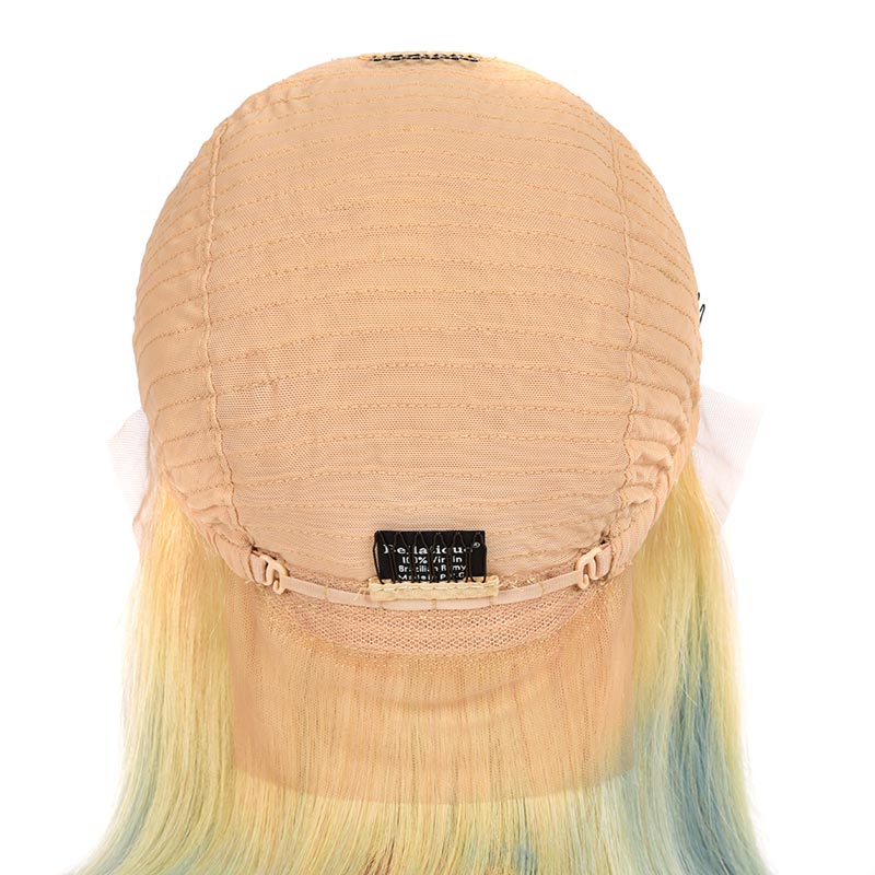 Ali Annabelle Ombre Straight Lace Front Human Hair Wigs Short Bob Wigs