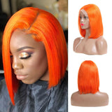 Ali Annabelle Pink Grey Purple Blue Green Yellow Red Orange Colored Straight BoB Wig