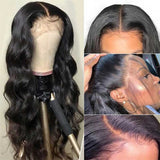 Ali Annabelle Body Wave Lace Front Human Hair Wigs Pre Plucked Peruvian Remy Lace Wig