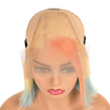 Ali Annabelle Ombre Straight Lace Front Human Hair Wigs Short Bob Wigs