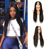 Ali Annabelle Upart Wig Glueless Straight Human Hair Wigs