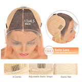 Ali Annabelle Ombre Straight Lace Front Human Hair Wigs Short Bob Wigs