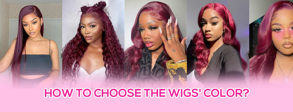 How To Choose The Wigs' Color?