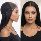 Aliannabelle  Wear & Go 6x5 Pre-Cut Lace Natural Color Straight Wig $214.67 USD $128.8