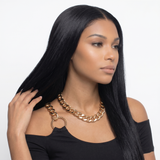 Aliannabelle  Wear & Go 6x5 Pre-Cut Lace Natural Color Straight Wig $214.67 USD $128.8