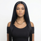 Aliannabelle  Wear & Go 6x5 Pre-Cut Lace Natural Color Straight Wig $214.67 USD $128.8