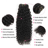 Ali Annabelle 3/4 Bundles Kinky Curly Human Hair Weave Bundles 100g/Pc