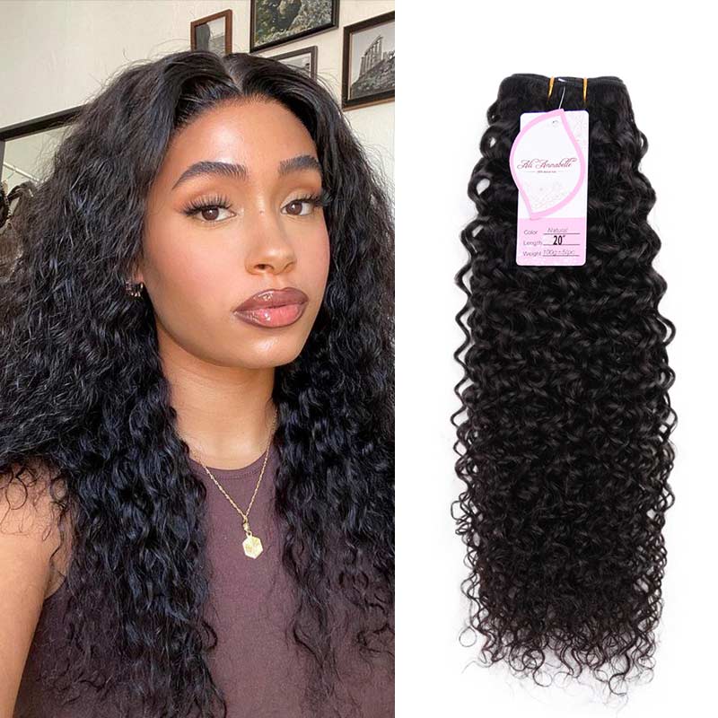 Ali Annabelle Natural Kinky Curly Human Hair Weave Bundles Long Curly Weave Hairstyles