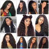 Ali Annabelle Brazilian Water Wave Lace Front Human Hair Wigs Wet And Wavy Lace Frontal Wig