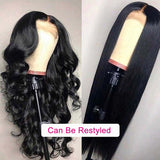 Ali Annabelle Straight Human Hair Wigs 4x4 5x5 Lace Closure Pre Plucked Natural Hairline