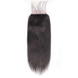 Ali Annabelle 5x5 HD Lace Closure Straight Hair Invisible Lace Pre Plucked with Baby Hair