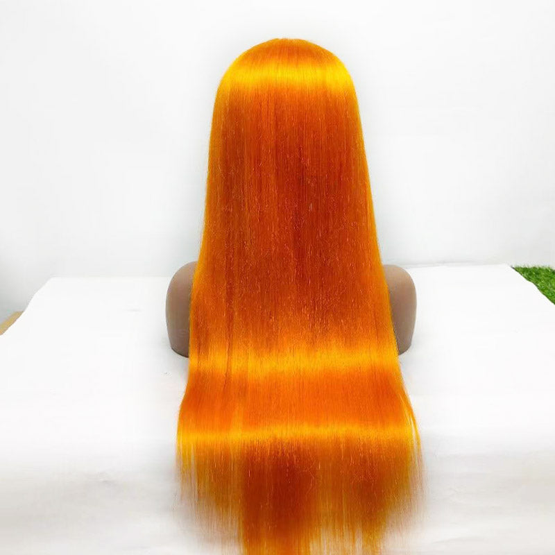 Ali Annabelle Blue Red Yellow Hair Color Ideas 4x4 13x5x1 T Part Straight Human Hair Wigs