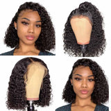 Ali Annabelle Short Curly Wig Bob 13X4 Lace Front Human Hair Wigs