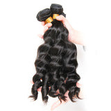 Malaysian Remy Loose Wavy Human Hair Weave Bundles-6